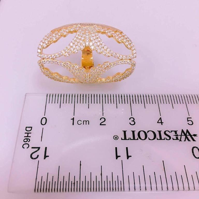 Women's Emilio Jewelry Diamond Wing Ring