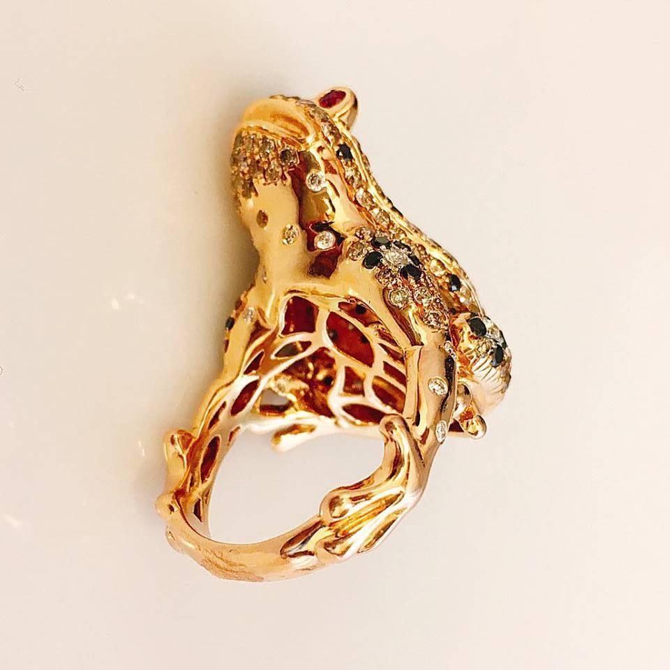 frog diamond ring