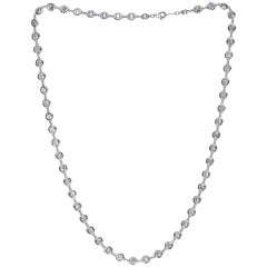 7.70 Carat Link to Link Diamond Necklace