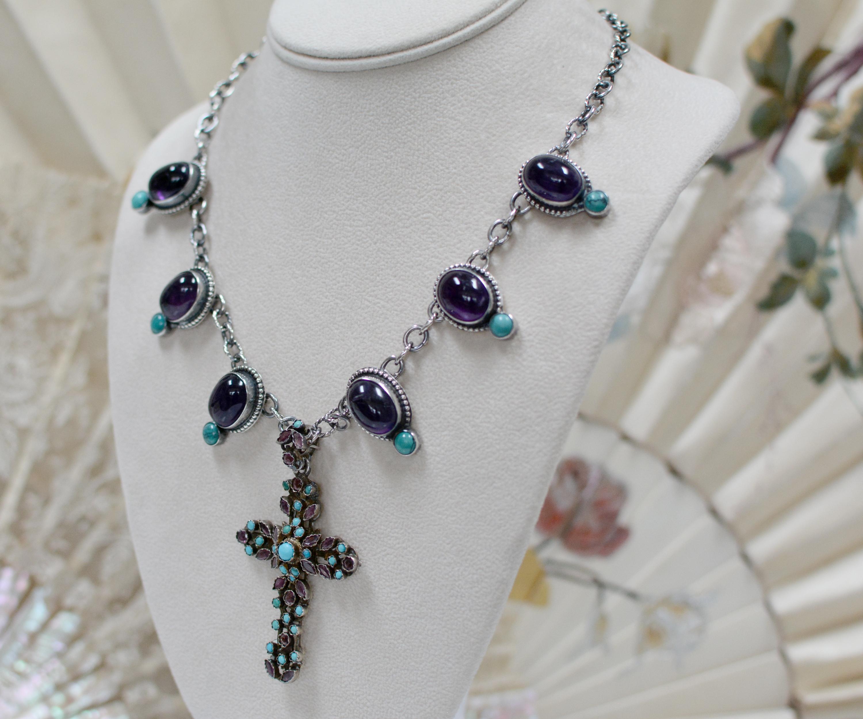 turquoise and amethyst together