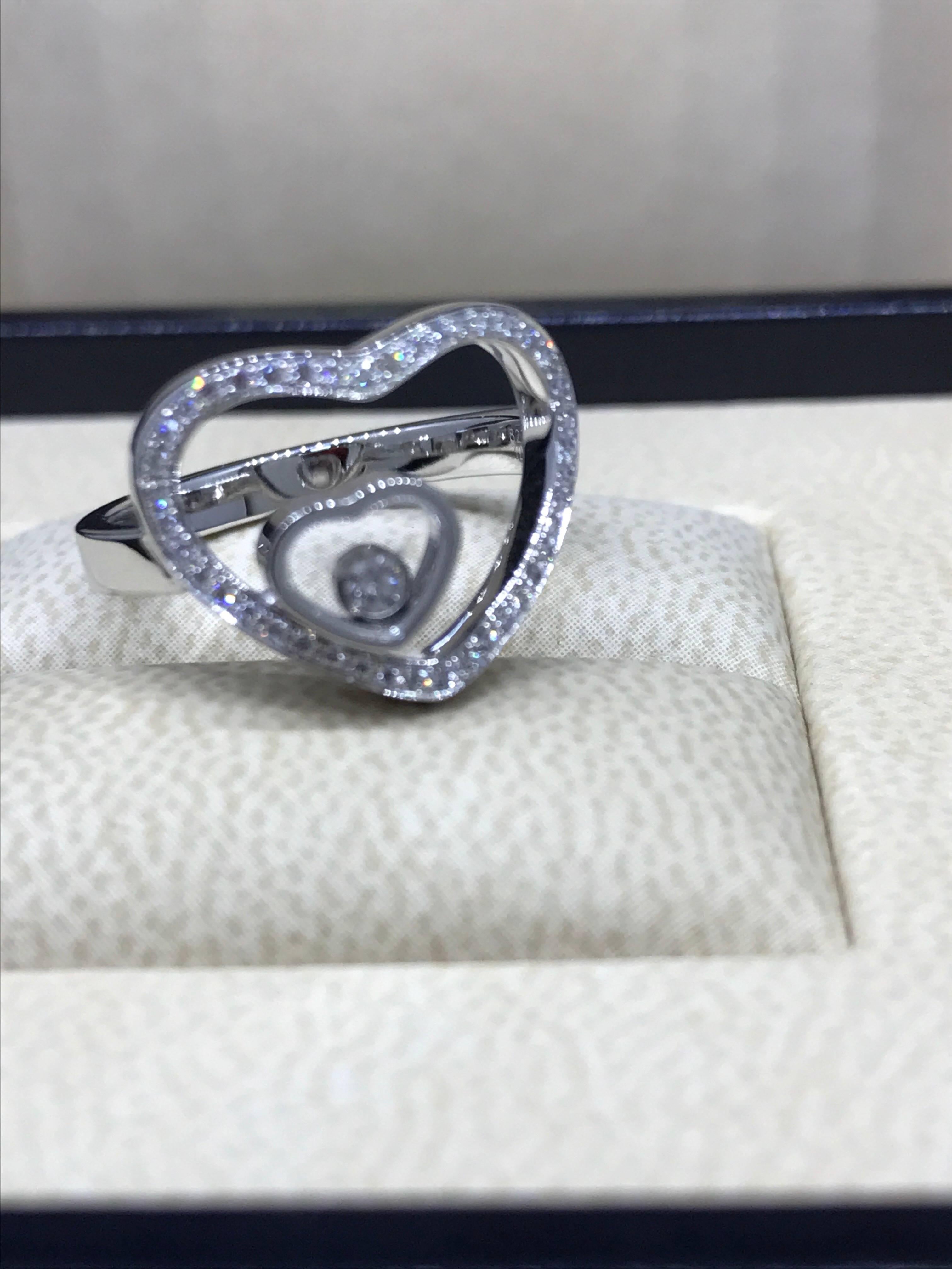 chopard happy diamond heart ring