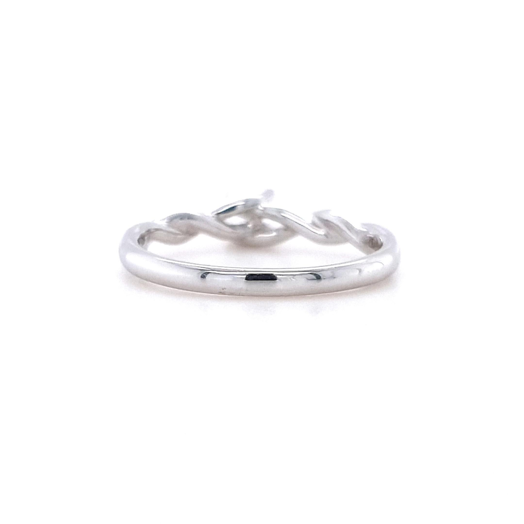 Fei Liu Anillo de compromiso Aurora de oro de 18 quilates con diamantes de 0,25 ct - Talla K1/2 Corte brillante en venta