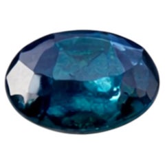1.06 ct Natural Blue Parti Sapphire Loose Gemstone