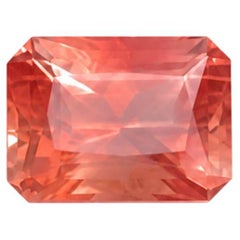 1.67 Carat Oregon Sunstone Emerald Cut Loose Gemstone