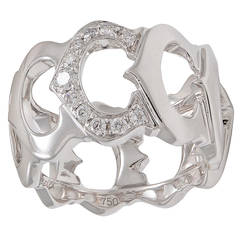 Cartier Diamond C Ring