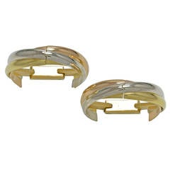 Cartier Gold Trinity Cufflinks 8