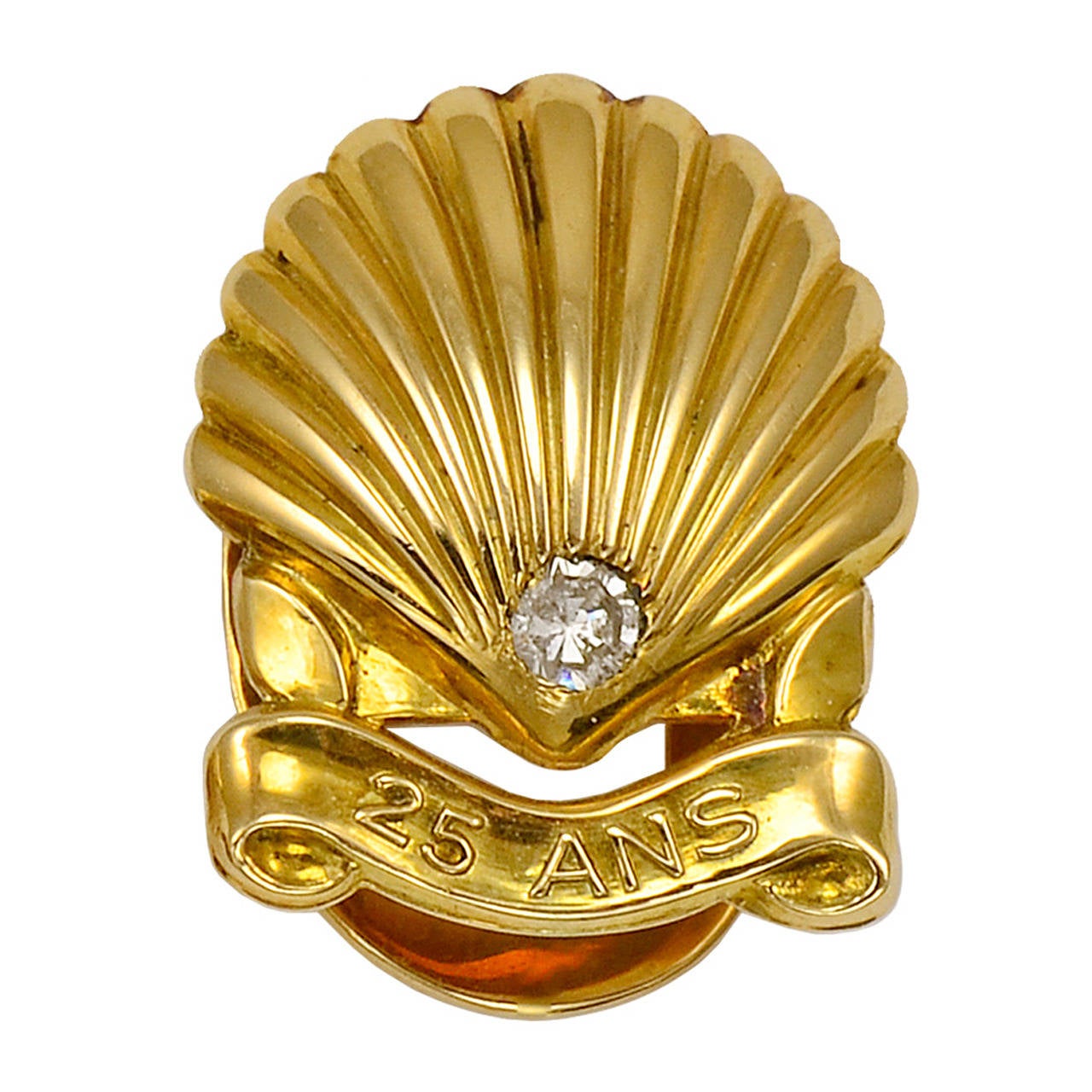 Cartier Paris Gold "25 ANS" Service Award