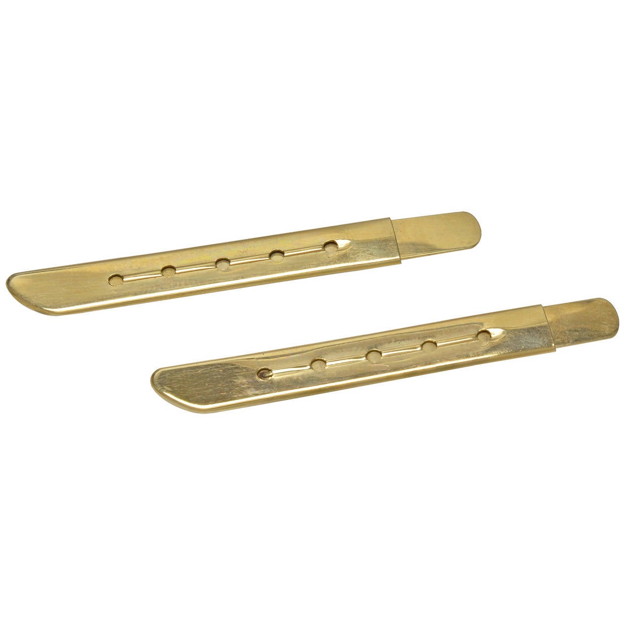 Cartier Gold Collar Stays