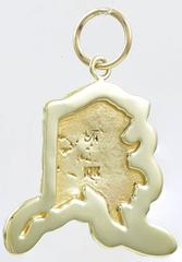 Alaska Gold Charm