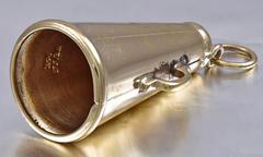 Gold Cheerleader Megaphone