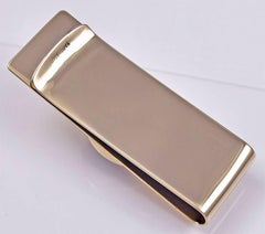 Yard Gold Reverse Crystal Fox Money Clip