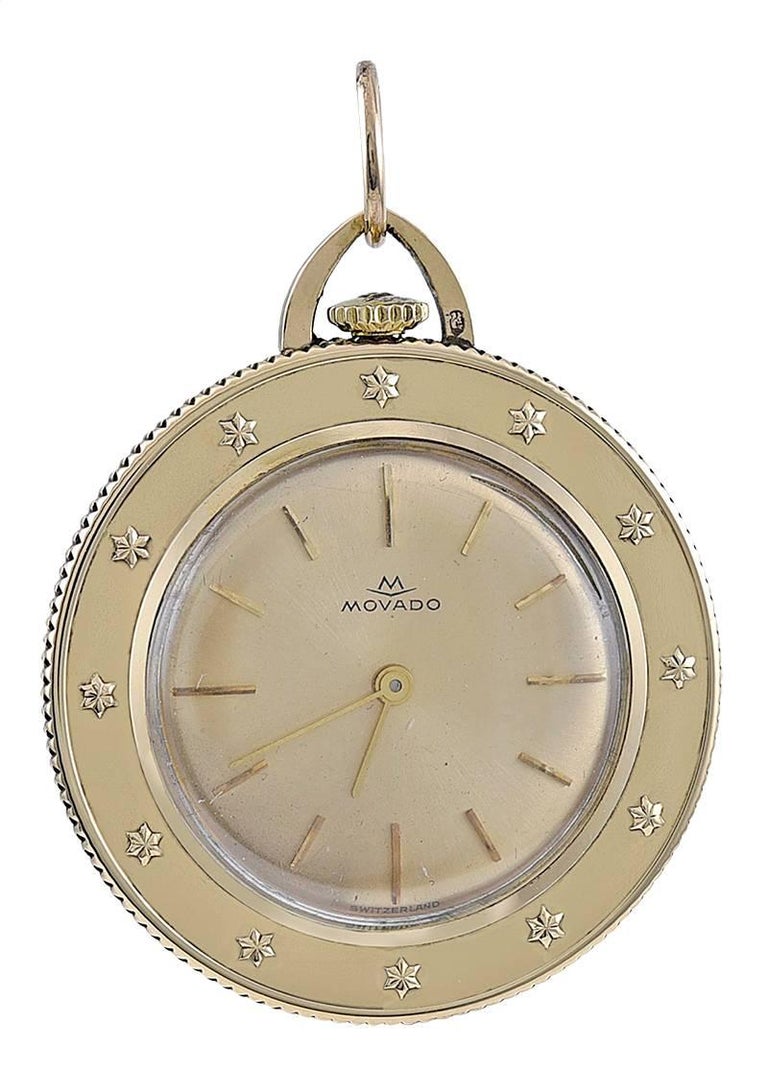 Movado Yellow Gold St. Christopher display picture 2