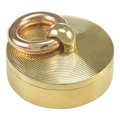 Cartier Gold Pill Box 4