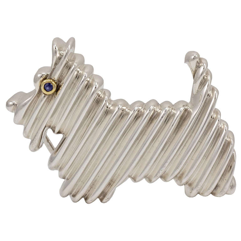 TIFFANY 
CO Scottie Belt Buckle