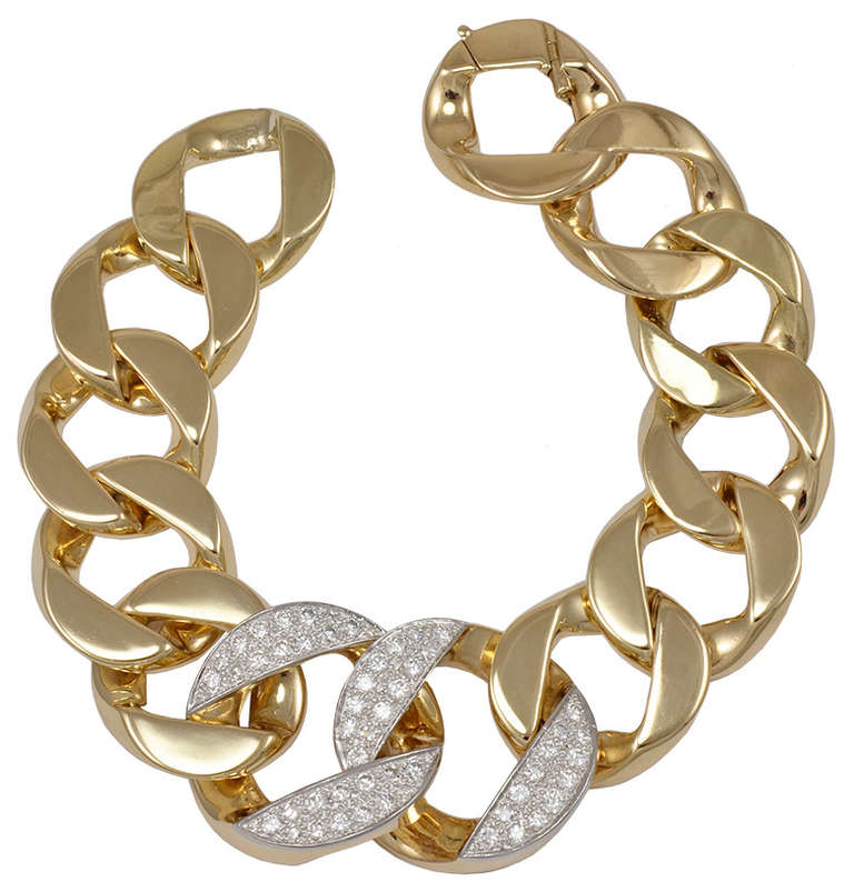 cartier cuban link bracelet