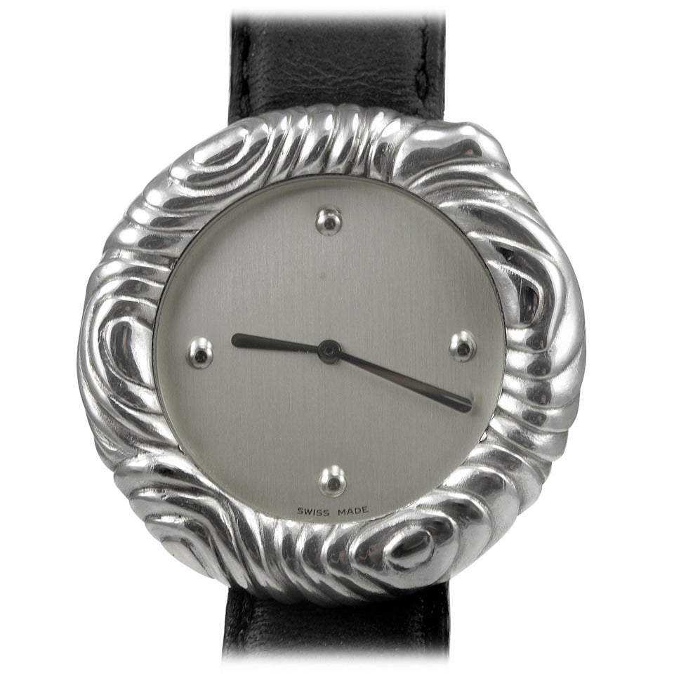 Angela Cummings Lady's Sterling Silver Wristwatch