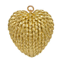 TIFFANY & CO Puffy Heart Pin or Pendant 3