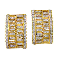 Diamond Hoop Earrings 7