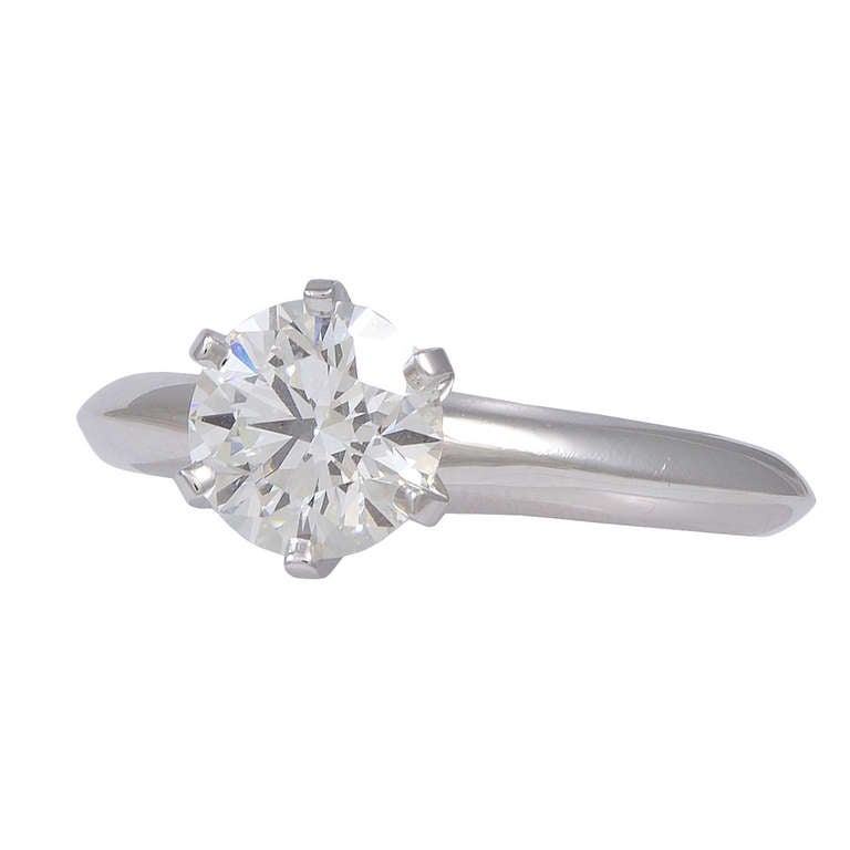TIFFANY  & Co Engagement Ring For Sale