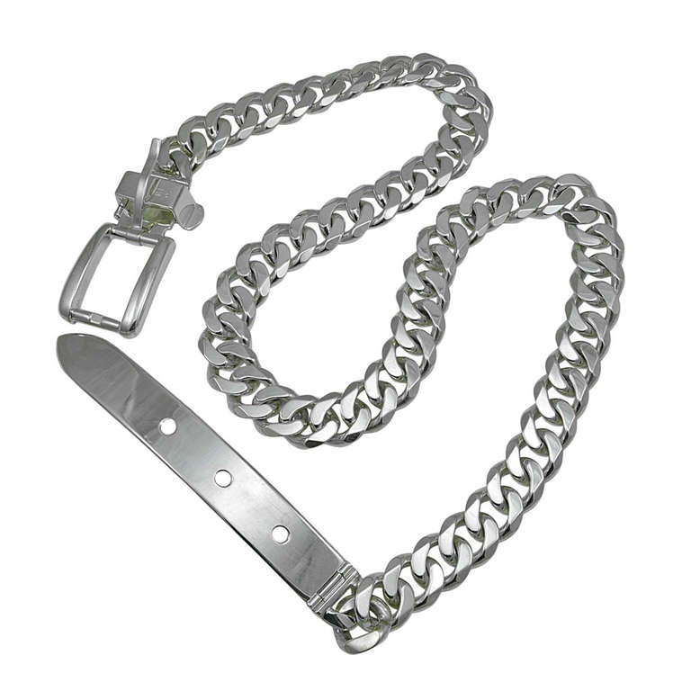 RALPH LAUREN Sterling Silber Gürtel