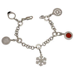 BULGARI Gold Charm Bracelet