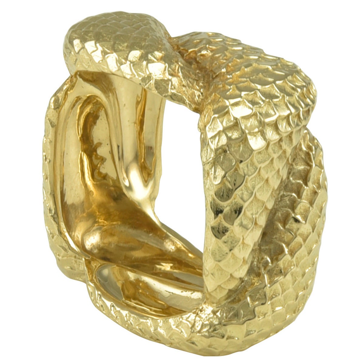 Tiffany & Co. Gold Serpent Ring