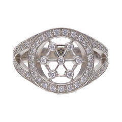 Tiffany & Co. Voile Diamond Platinum Ring