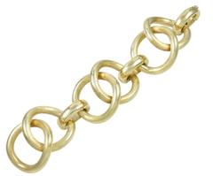 Bold Huge Gold Link Bracelet