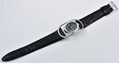 Hermes Stainless Steel Openwork Wristwatch