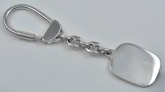 Tiffany & Co. Enamel Sterling Card Suits Key Ring