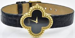 VAN CLEEF & ARPELS Alhambra Gold Watch