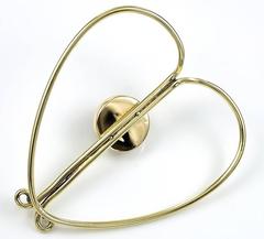 Cartier Gold and Horse Crystal Money Clip