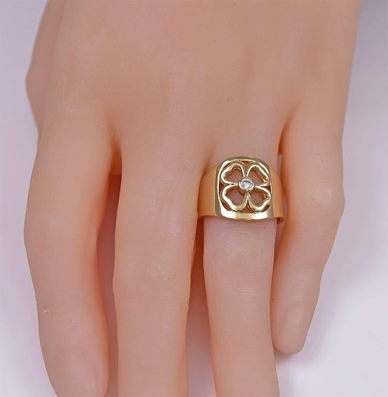 hermes diamond ring