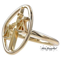 Gold Boucheron Libra Ring