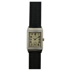Vintage Cartier Stainless Steel Reverso Watch, 40 x 24mm, Circa 1930