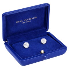 GIA-zertifizierte 2,02 Karat Diamant-Ohrstecker im Rundschliff