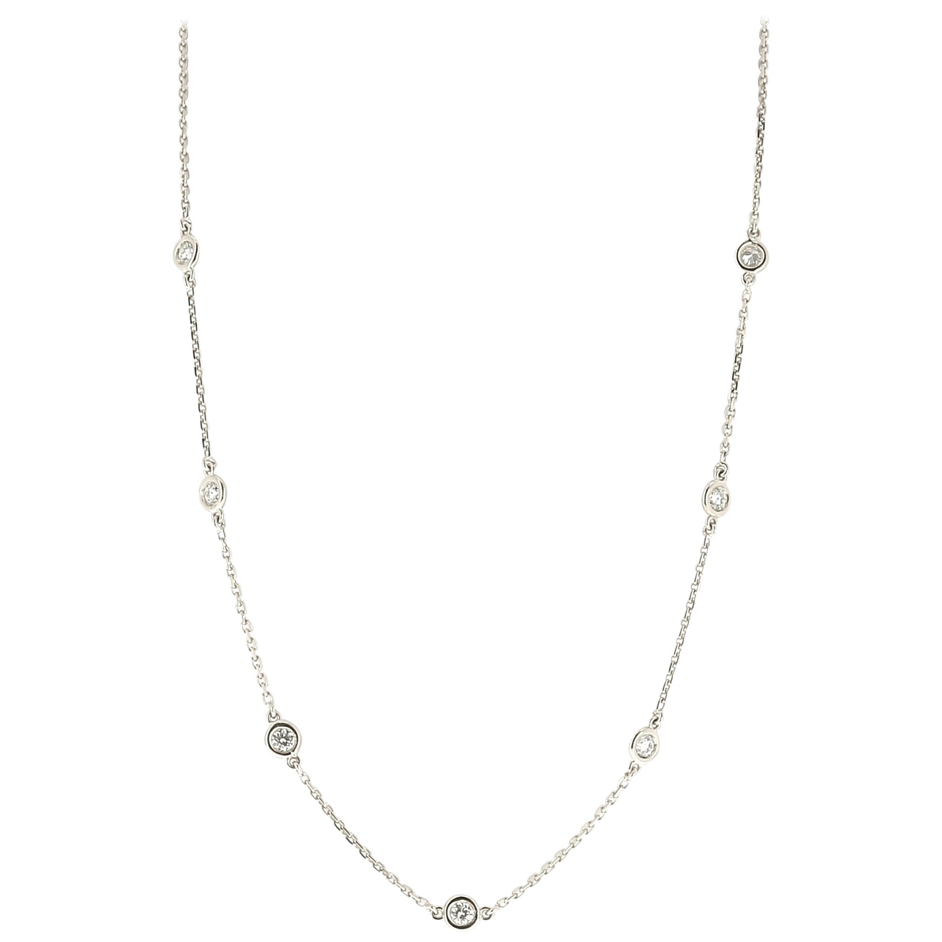 Tiffany beaded chain necklace Clearance