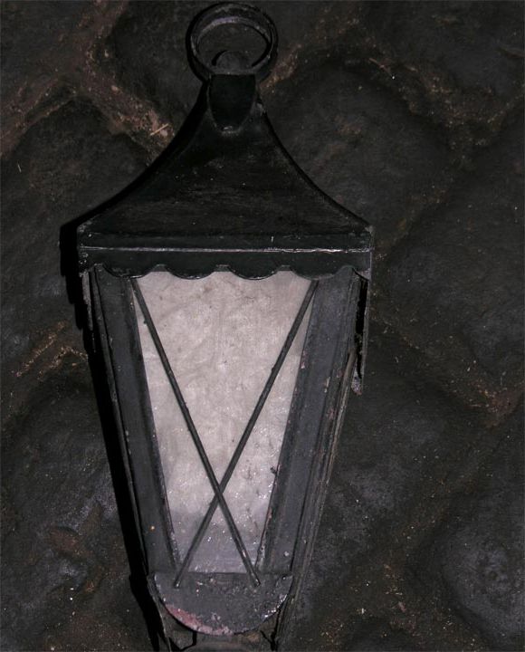 Pair of French 1930s Lantern Sconces For Sale at 1stDibs