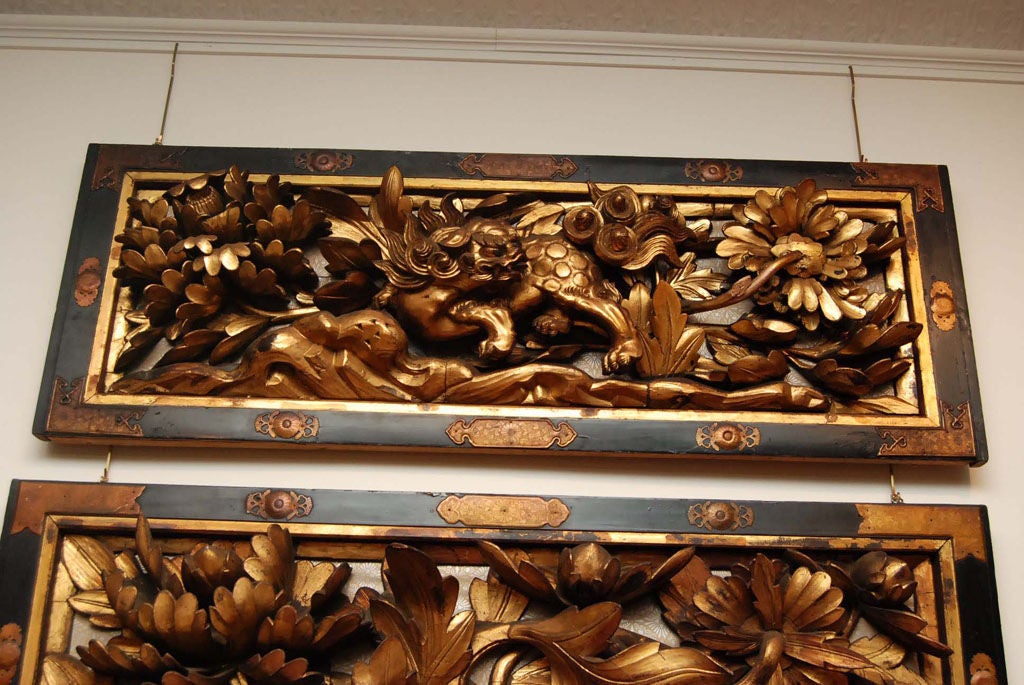 Japanese wood carving panel (Ranma) at 1stDibs japanese ranma panels, ranma wood carving