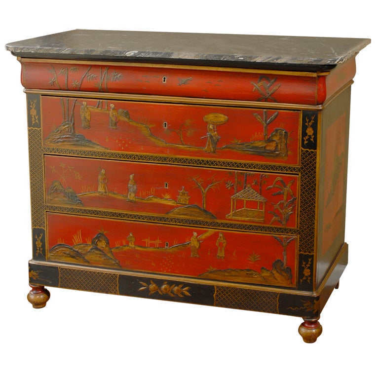 Chinoiserie Chest at 1stdibs