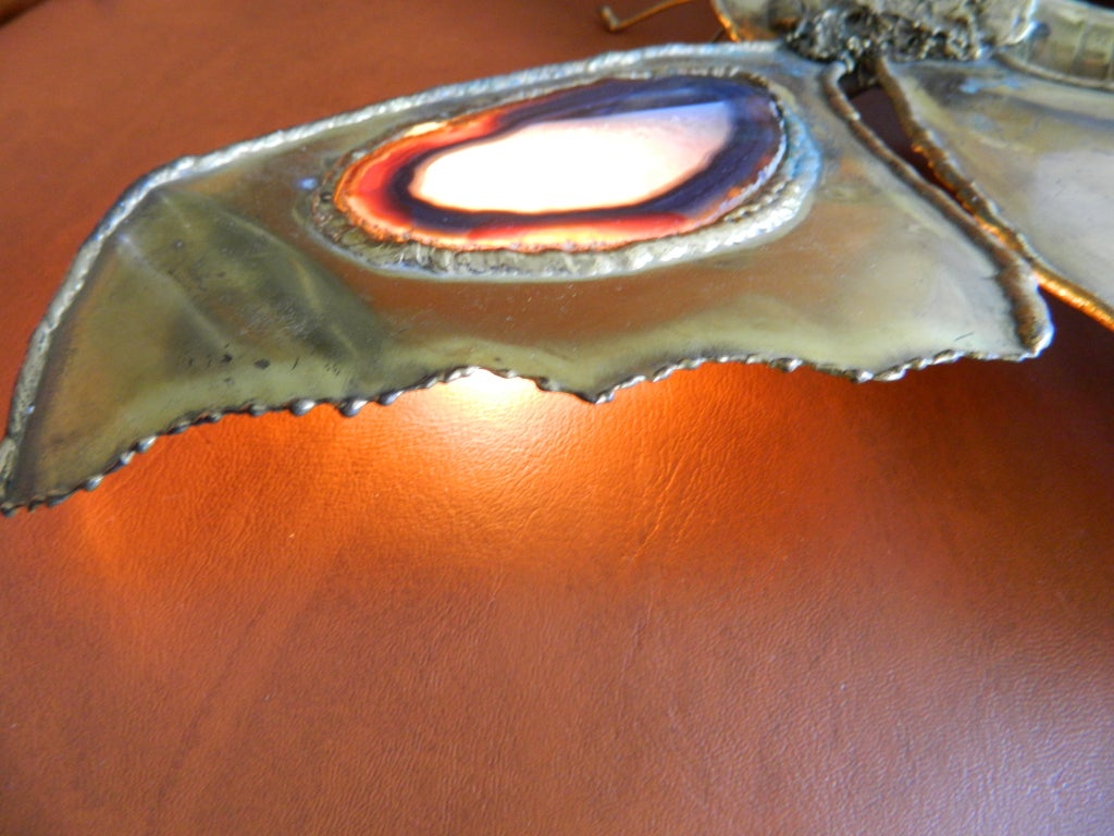 Wall Sconce/ Sculpture Butterfly by Honore at 1stDibs sculptural wall