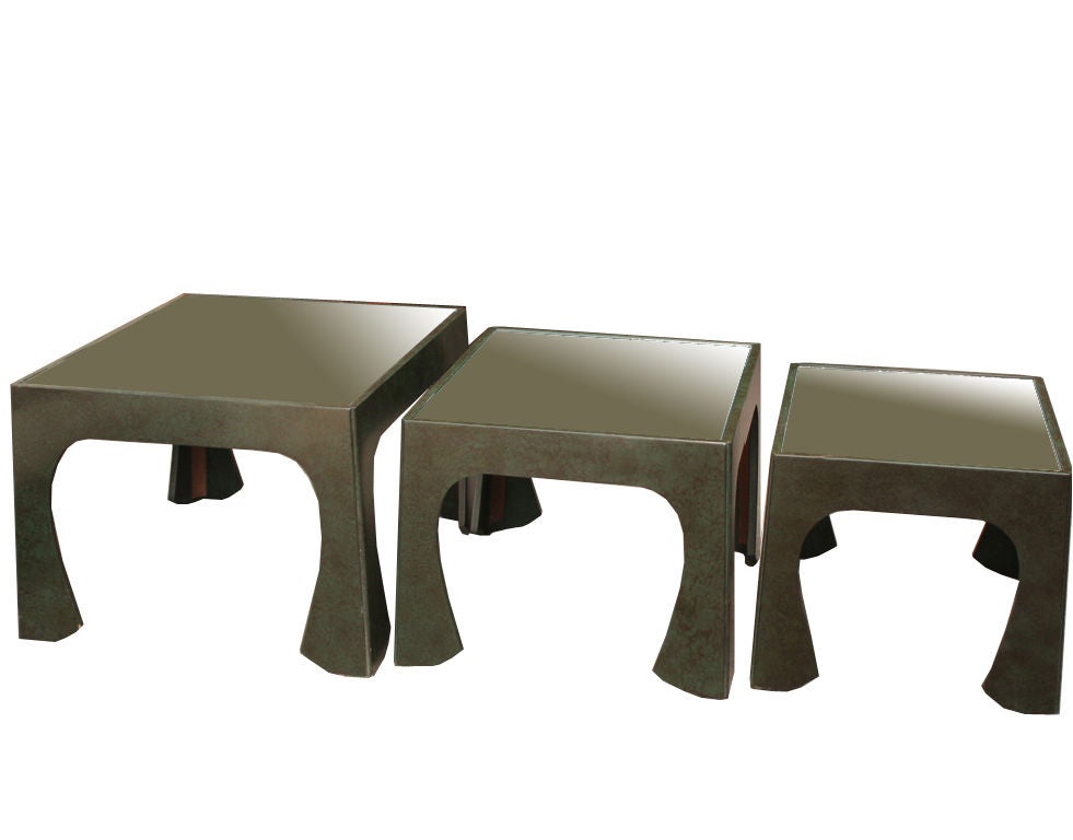 Set of Nesting Tables by Tai Ming for Drexel at 1stdibs