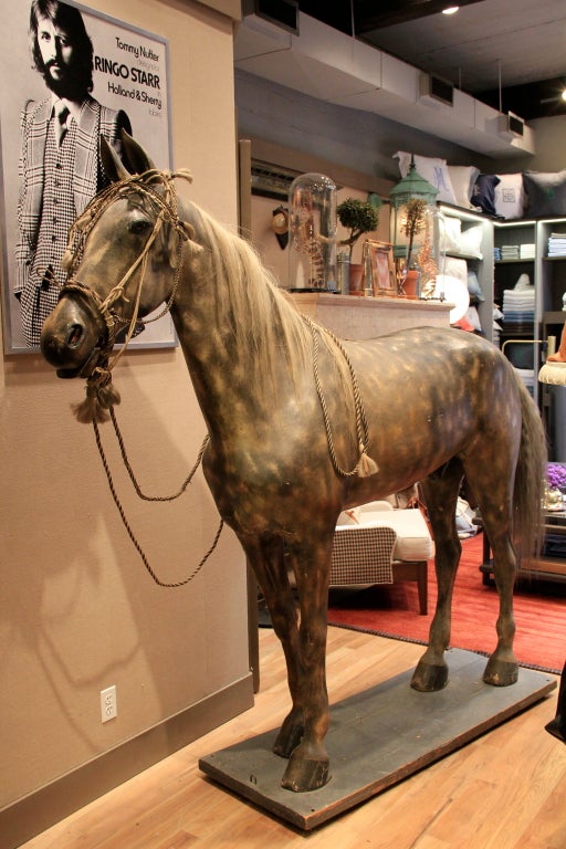 Lifesize American Harness Horse For Sale at 1stDibs