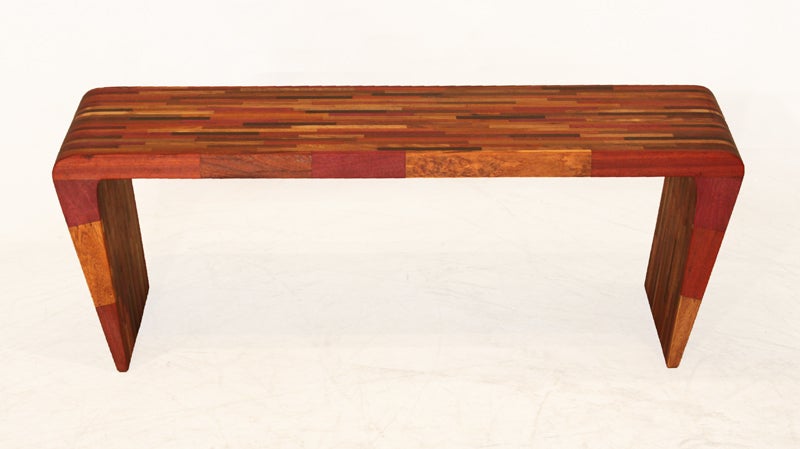 Exotic Bench Simple Multi Exotic Hardwood