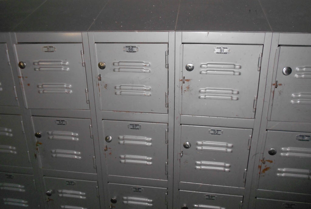 Industrial Steel Storage Lockers at 1stDibs industrial storage lockers