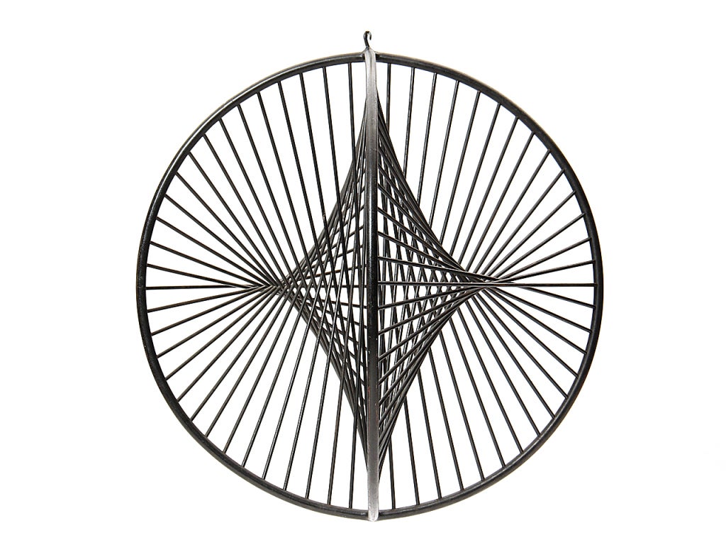 Steel Rod Sculpture For Sale at 1stDibs