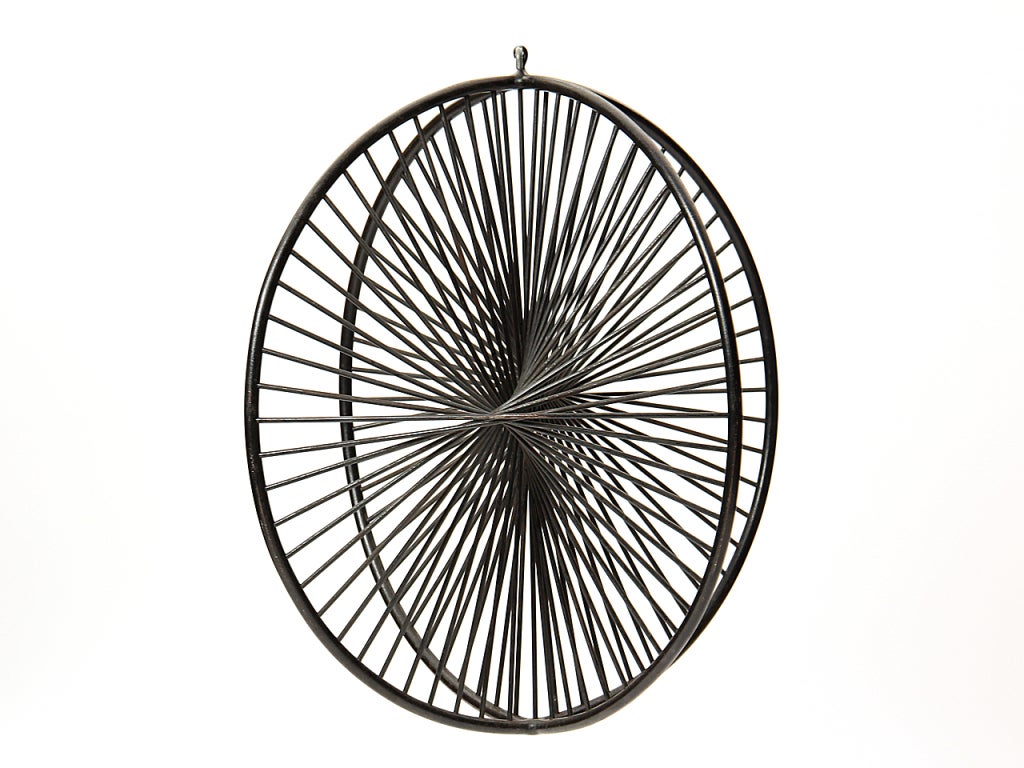 Steel Rod Sculpture For Sale at 1stDibs