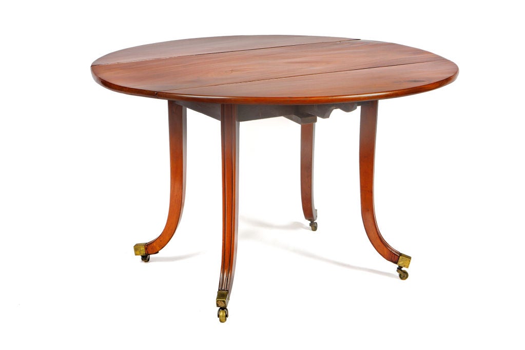 Irish DropLeaf Table For Sale at 1stDibs