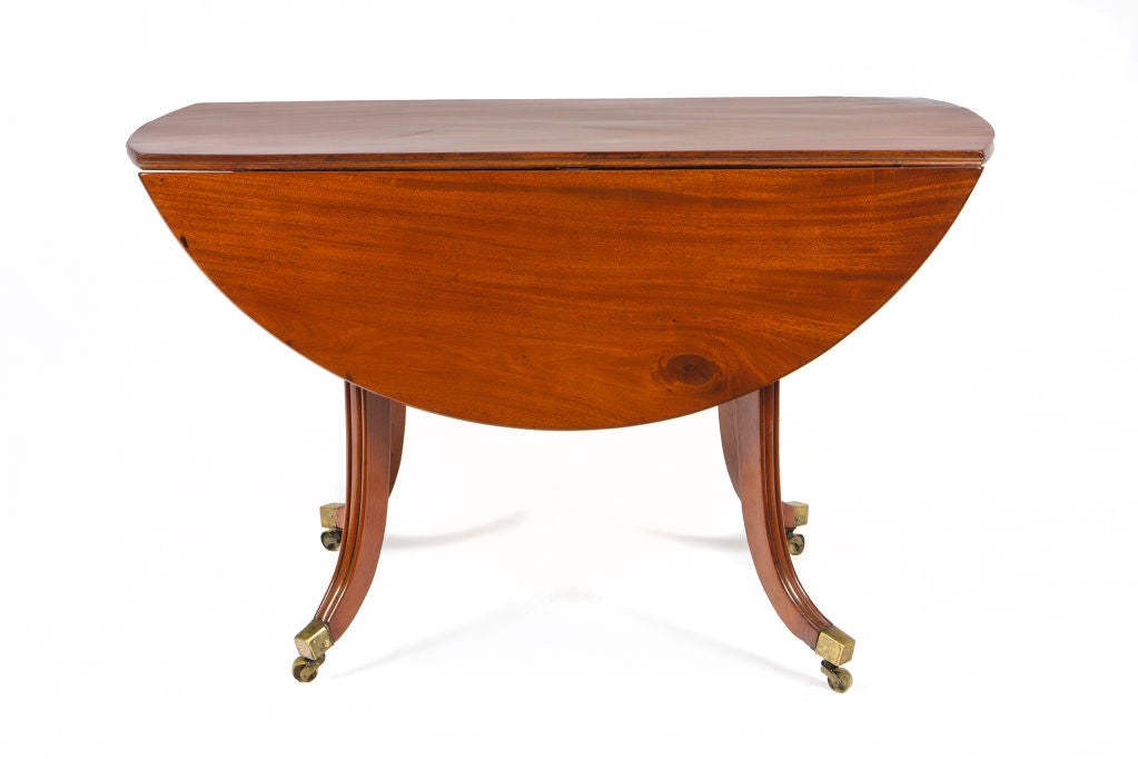 Irish DropLeaf Table For Sale at 1stdibs
