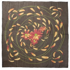 Hermès Au Gre du Vent 90 cm Silk Scarf